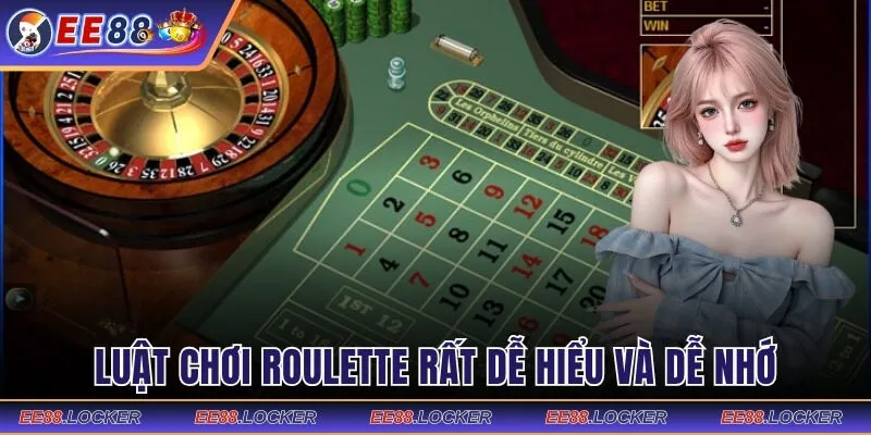 Luật chơi Roulette rất dễ hiểu và dễ nhớ